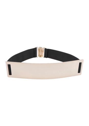 Smooth Plate Stretch Waist Belt from Lookbook Store